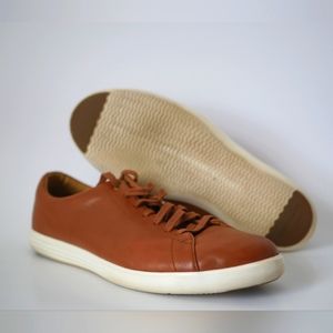 Cole Haan Mens Grand Crosscourt II Tan Leather Burnish 10.5